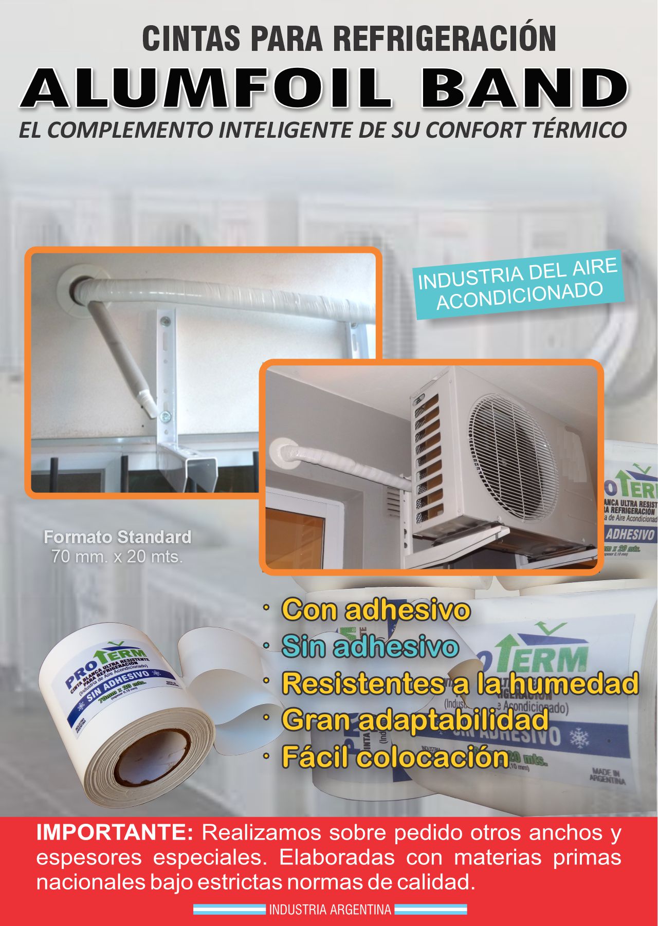Folleto técnico del aislante Alumfoil de Aislathermic