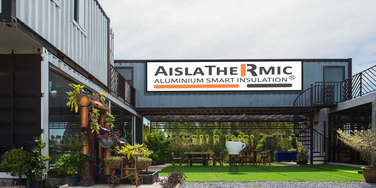 Container o casa modular con aislamiento térmico Aislathermic