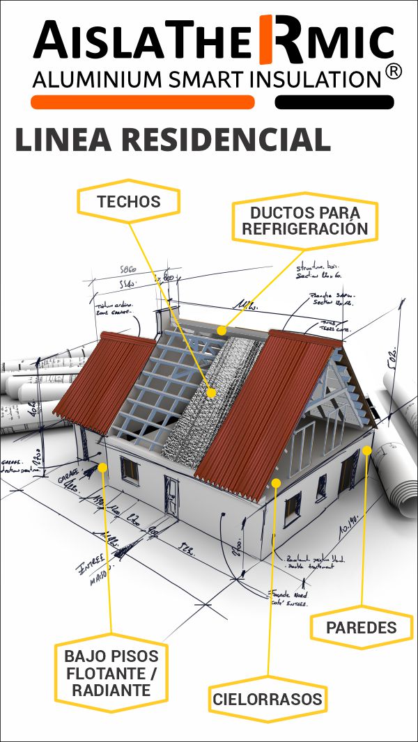 Vivienda con aislamiento térmico Aislathermic para invierno y verano
