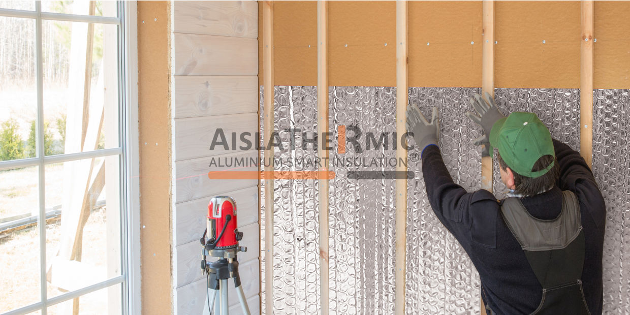 Aislante térmico Aislathermic para muros y paredes