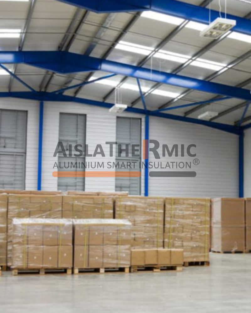 Pallet protegido con funda térmica Aislathermic