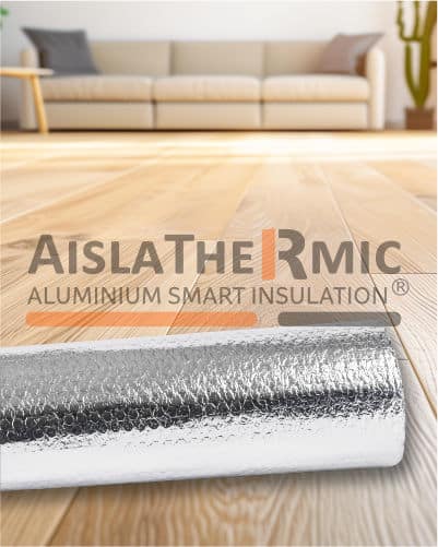 Aislante térmico Aislathermic bajo piso radiante o flotante