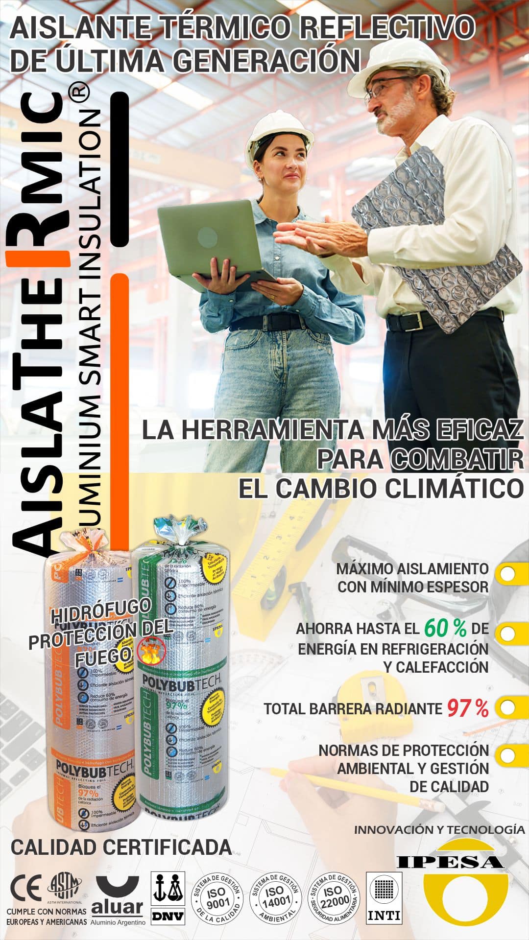 Folleto técnico de productos Aislathermic