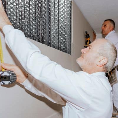 Instalación de Aislathermic en muro o pared